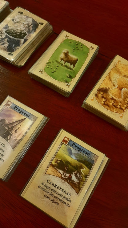 🎲 Juego de Mesa Catan Artesanal + Exp 5 y 6 Jugadores.