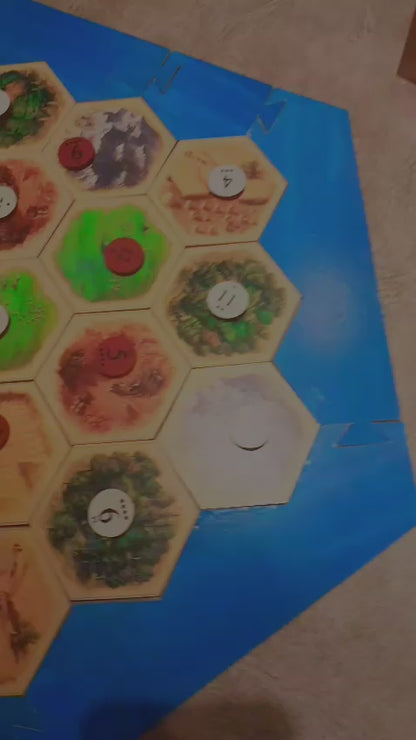 🎲 Juego de Mesa Catan Artesanal + Exp 5 y 6 Jugadores.
